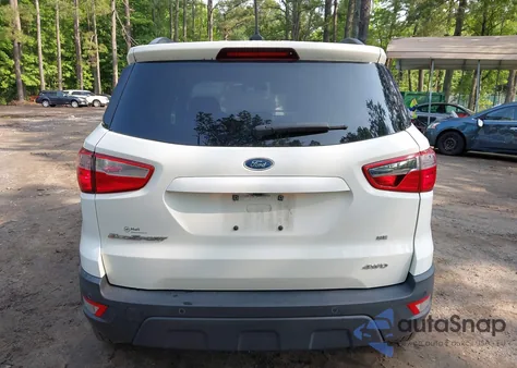 2018 Ford Ecosport Se from USA, damaged, VIN MAJ6P1UL9JC171111